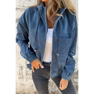 Capuchon Rits Ribcord Jasje