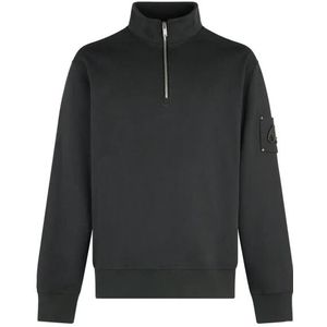 Moose Knuckles Hartsfield half zip cement