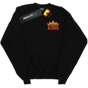 Sweater - Gedrukt - Zwart - 50% Katoen 50% Polyester