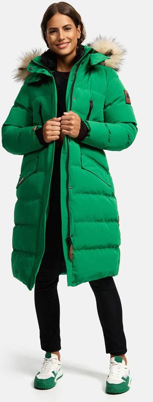 Marikoo - B890 - Winterjas - Navy - Gewatteerd - Dames