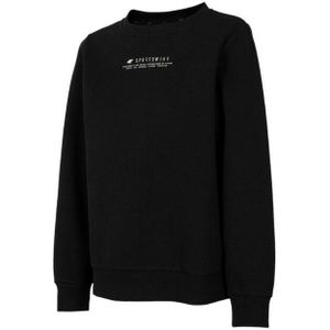 4F - h4z22 - Sweatshirt - Zwart - Met Lange Mouwen - Volledige Ritssluiting