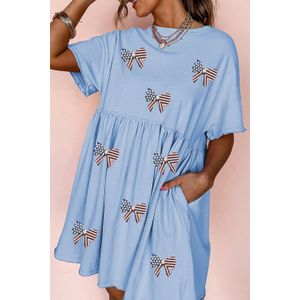 Strikprint Casual Jurk