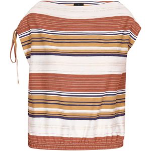 Dreimaster - Blouse - Bruin - Veelkleurig