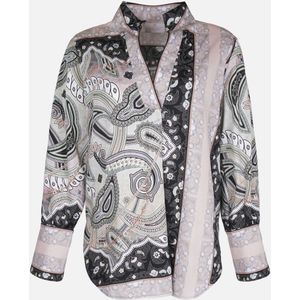 Mucho Gusto Blouse liege lichtroze paisley