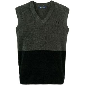 Fred Perry - Field Green Colour Block - Tanktop