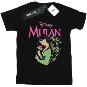Li-cense Disney heren mulan roze magnolia t-shirt