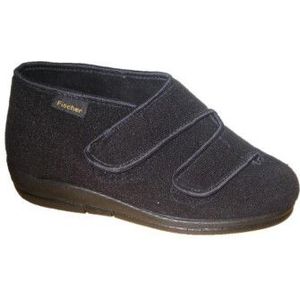 Fischer Dames -verband-pantoffel zwart