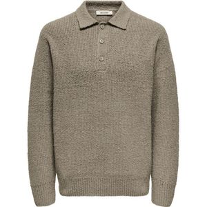 Only & Sons - ONSDALE - Trui - Bruin - Lange Mouw