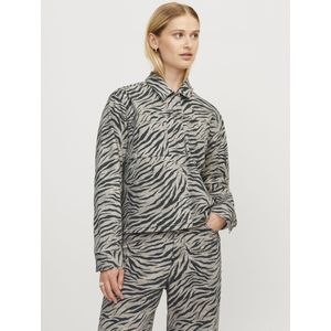 Jack & Jones Jxsarah zebra overshirt ex pnt