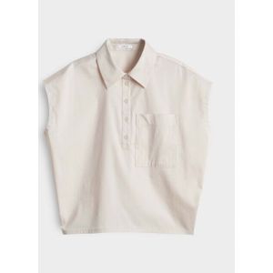 Opus - Top - Ecru - Korte Mouw