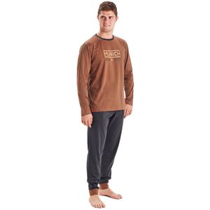 Winterpyjama lange mouw ronde hals MU1 heren