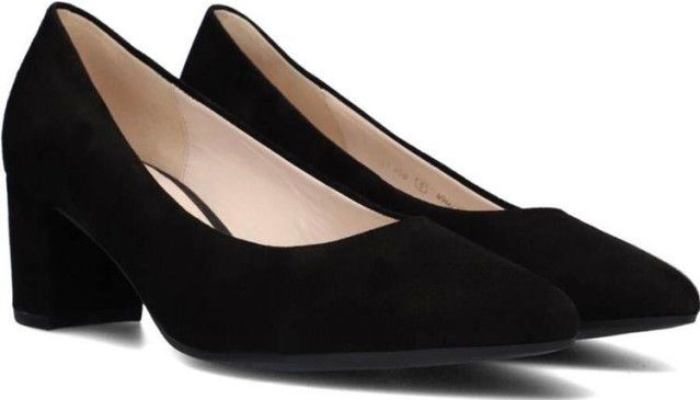 Gabor - Dames Pumps - Grijs - Leer - Puntige Neus - Stilettohak