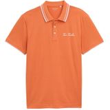Tom Tailor - Poloshirt - Effen - Katoen - Korte Mouwen