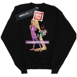 Li-cense Disney dames wreck it ralph rapunzel en vanellope sweatshirt