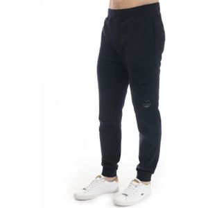 C.P. Company - Diagonal Raised Fleece Cargo Sweatpants - Marineblauw