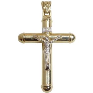 Christian Gouden kruis met korpus hanger