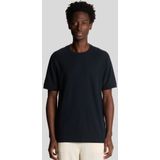 Lyle & Scott - Gepaneerd T-shirt - Donker Marineblauw - Korte Mouwen