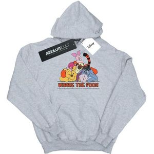 Li-cense Disney dames winnie de poeh groep hoodie