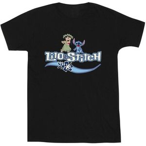 Li-cense Disney heren lilo en stitch tekens t-shirt