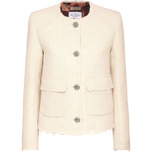 Plein Sport - Nylon Puffer Jacket - Dames - Zwart