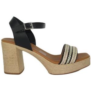 Oh My Sandals - 5734 - Slippers - Zwart Combi