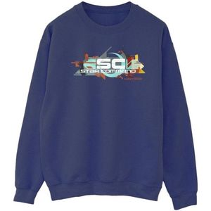 Li-cense Disney heren lightyear star command grafisch titel sweatshirt