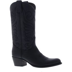 Sendra - Debora - Dames Laars - Zwart - Leer
