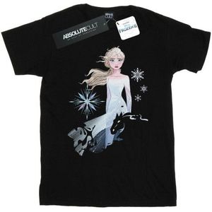 Li-cense Disney heren frozen 2 elsa nokk silhouette t-shirt