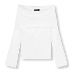Refined Department - Witte Top - Dames - Lange Mouwen - 100% Polyester