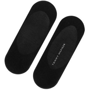 Tommy Hilfiger Dames effen katoen blend voeringsokken (set van 2)