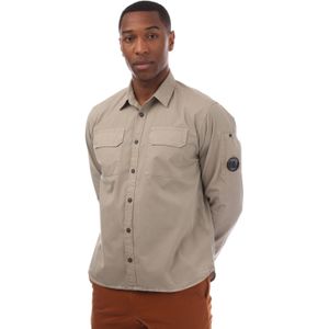 C.P. Company - Organic Gabardine Lens - Herenhemd - Beige