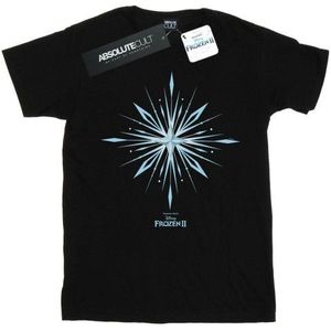 Li-cense Disney dames frozen 2 elsa handtekening sneeuwvlok katoenen vriendje t-shirt