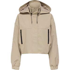 Slechts - Jacke - Overgangsjas - Met Afneembare Capuchon - Zwart