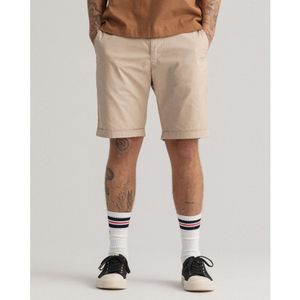 Gant - Relaxed Fit Shorts - Sand - Korte Broeken