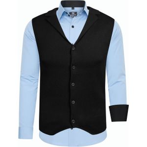 Shirt met vest set van 2