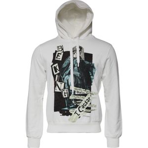 Dolce & Gabbana, Heren, Sweatshirts & Hoodies, Wit, Maat: XS Katoen,