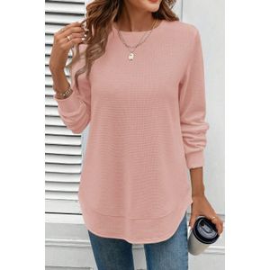 Gelaagde Zoom Lange Mouwen Top