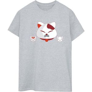 Li-cense Disney dames big hero 6 baymax kitten heads katoenen vriendje t-shirt