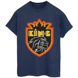 Li-cense Disney dames the lion king crest cotton boyfriend t-shirt
