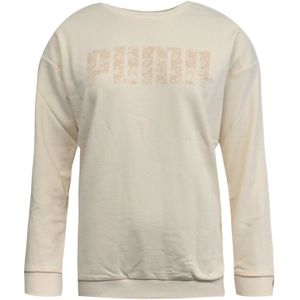 Puma - 852768 01 M12 - Damestrui - Roze - Pullover Sweatshirt Track Top