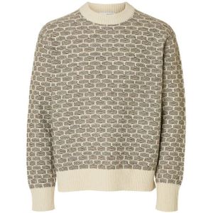 Selected Homme - KEITH - Gebreide Pullover - Relaxed Fit - Wolmix