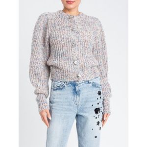 Gebreide Cardigan Met Sierknopen