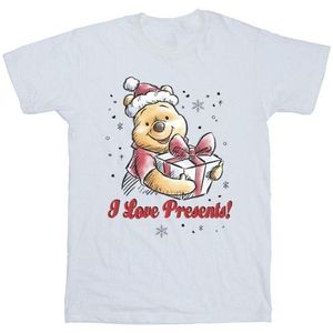 Li-cense Disney heren winnie the pooh love presents t-shirt