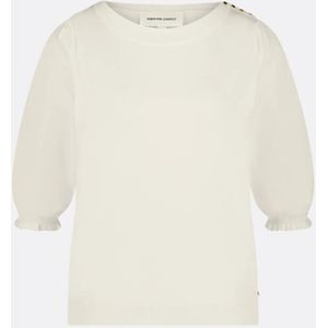 Fabienne Chapot Clt-189-pul-ss24 milly ss pullover cream white