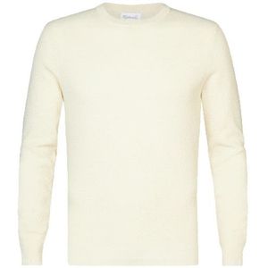 Michaelis Melkte trui met ronde hals en structuur