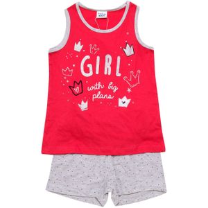 Zomerse pyjama met brede banden 22117071 meisje