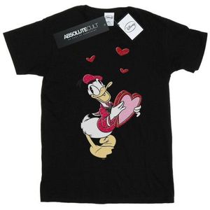 Li-cense Disney heren donald duck liefdeshart t-shirt