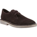 Hush Puppies - Scout - Suède Herenschoenen - Chocolade - Veterschoenen