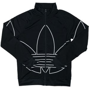 adidas Originals - Large Trefoil Track Top - Zwart - Junior