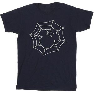 Li-cense Disney heren mickey mouse spinnenweb t-shirt